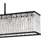 Quoizel Celeste Linear Chandelier 5 Lights Matte Black. PCCET538MBK - alternate 2